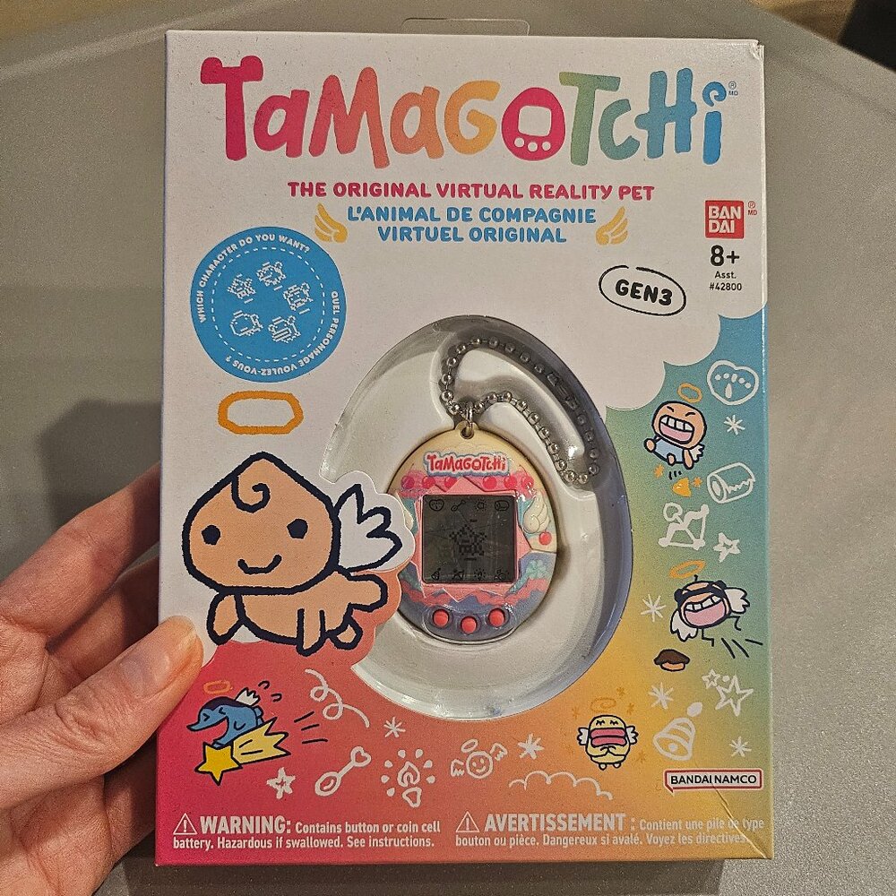 NWT Tamagotchi Gen 3 "Original - Lovely Angel" 2024 Sealed